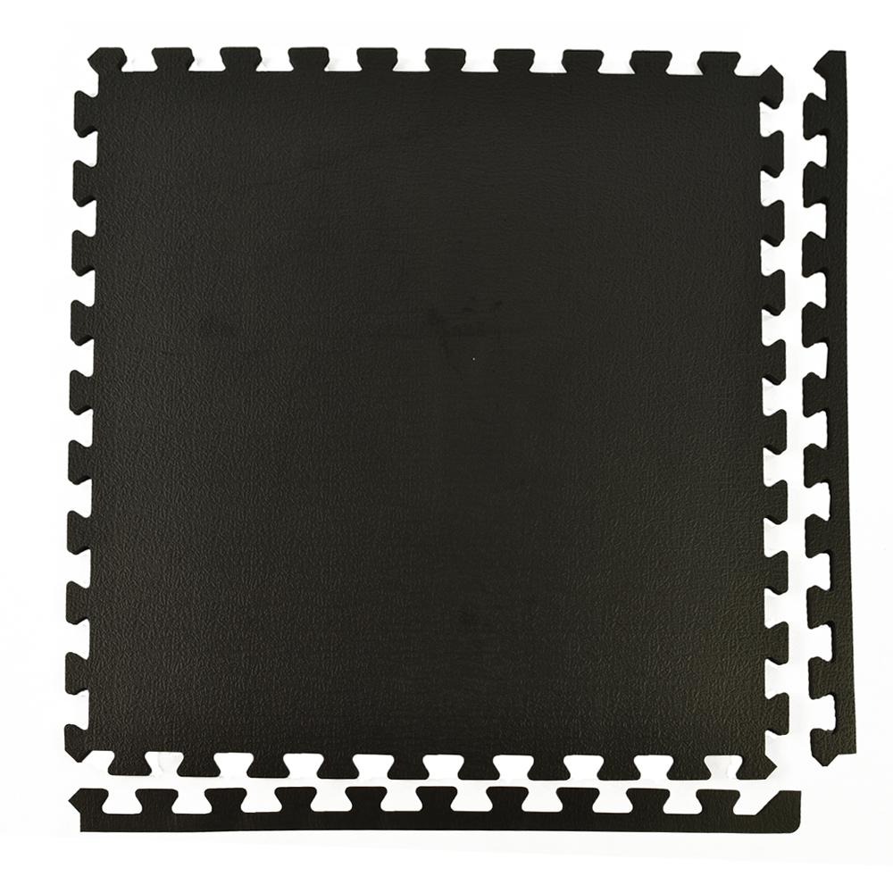 Black Exercise Gym Flooring The Home Depot Sport
