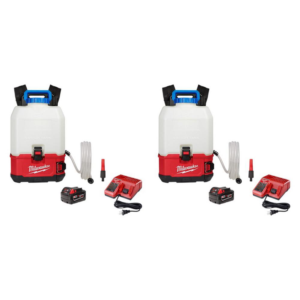 Milwaukee M18 18Volt 4 Gal. LithiumIon Cordless Switch Tank Backpack