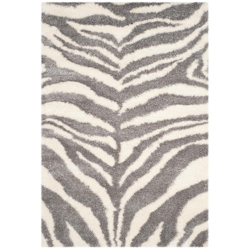 Portofino Ivory Gray 5 Ft X 8 Area Rug