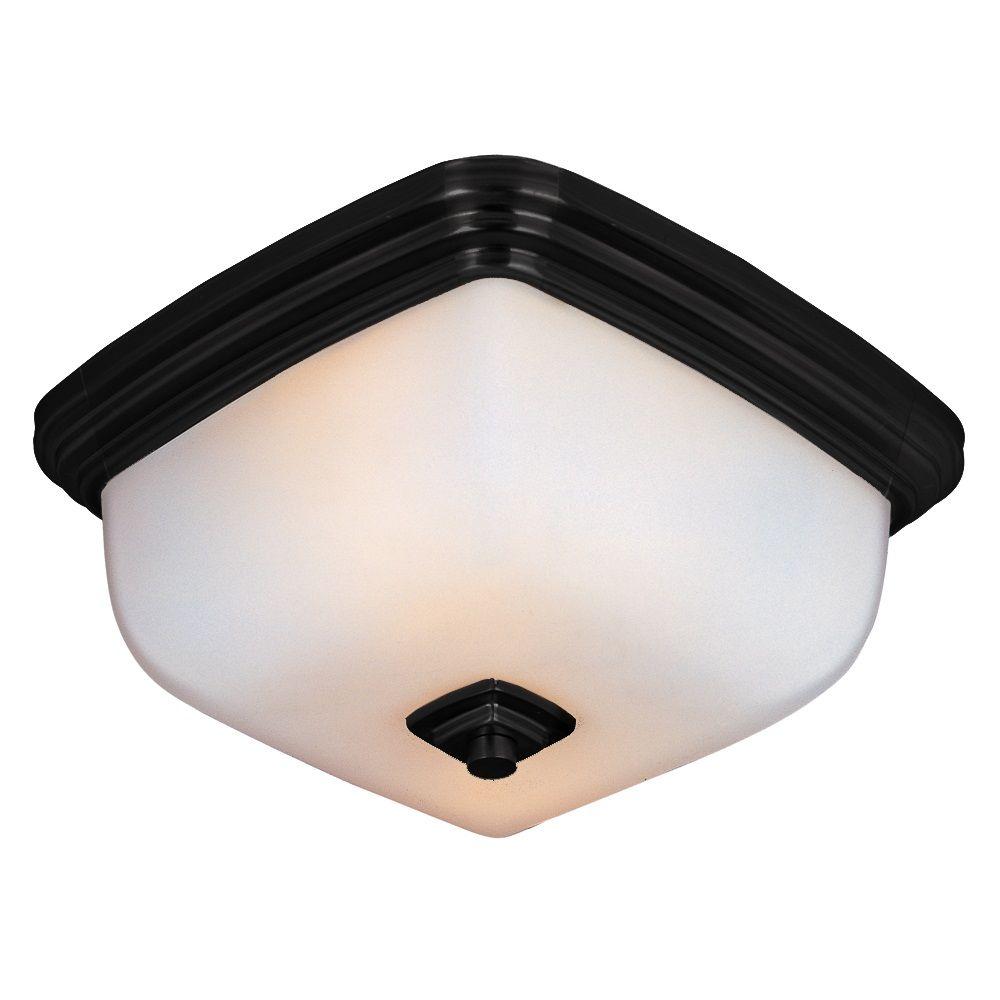 World Imports Galway Bath Collection 2Light FlushMount OilRubbed Bronze Ceiling Fixture