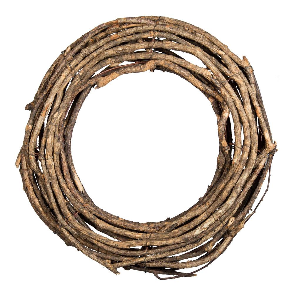 Shine Company 20 In X 4 5 In Grapevine Wreath 2 Pack 6613