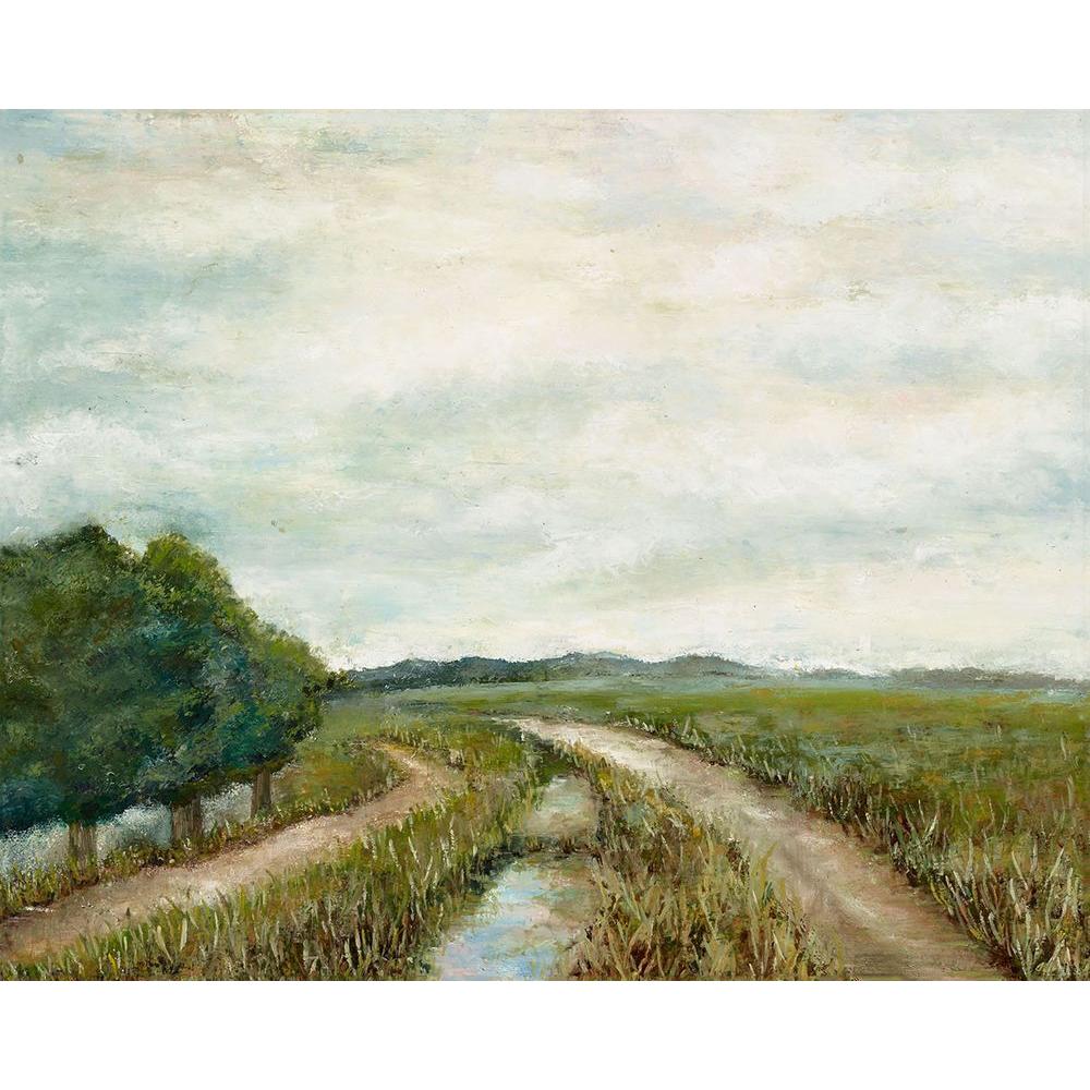 Home Decorators Collection 36 in. x 45 in. "Two Merging Road" by