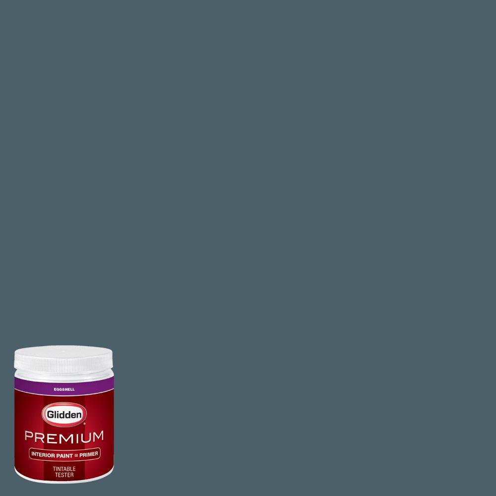 Glidden Premium 8 oz. #HDGB65 Approaching Storm Eggshell Interior Paint ...