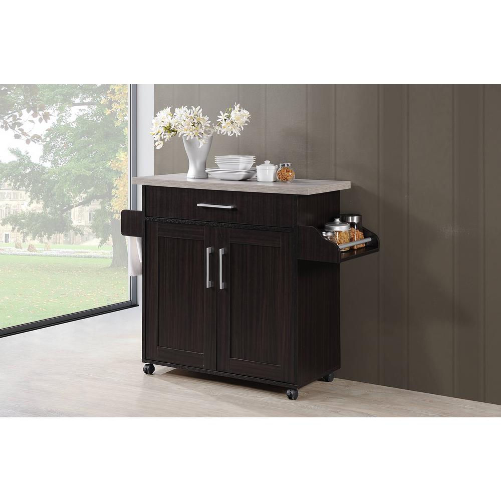 Hodedah Kitchen Island