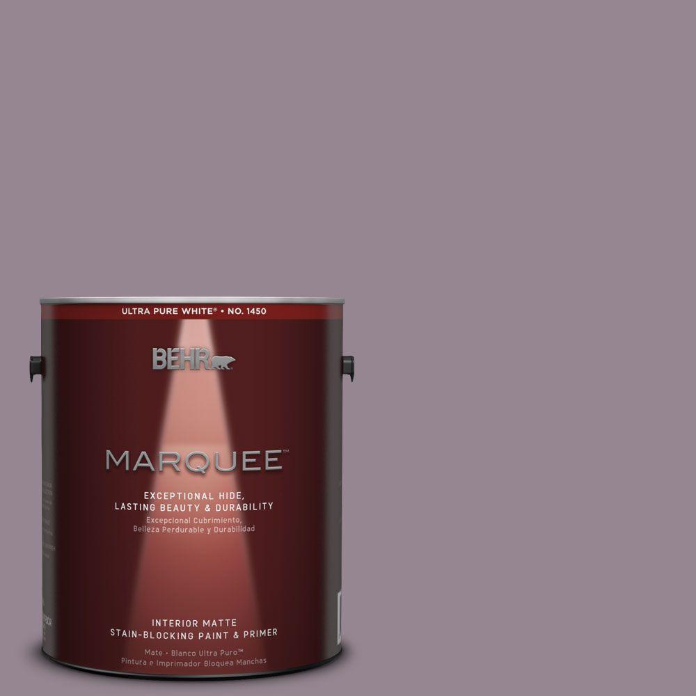 BEHR MARQUEE 1 gal. #MQ1-32 Cinema Screen One-Coat Hide Matte ...