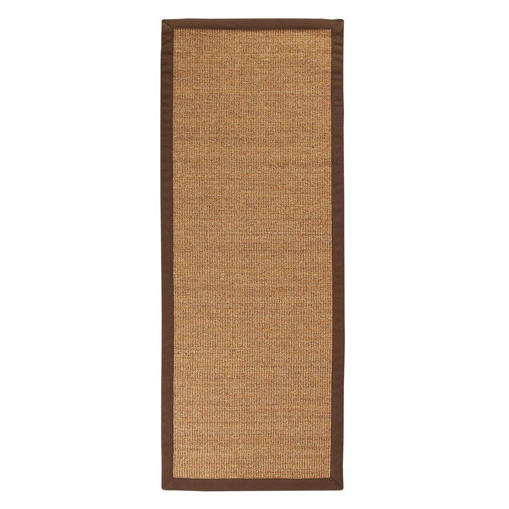 Natural Fiber Home Decorators Collection Area Rugs Amherst Sisal Earthen 2 Ft 3 In X 6 Rug Runner