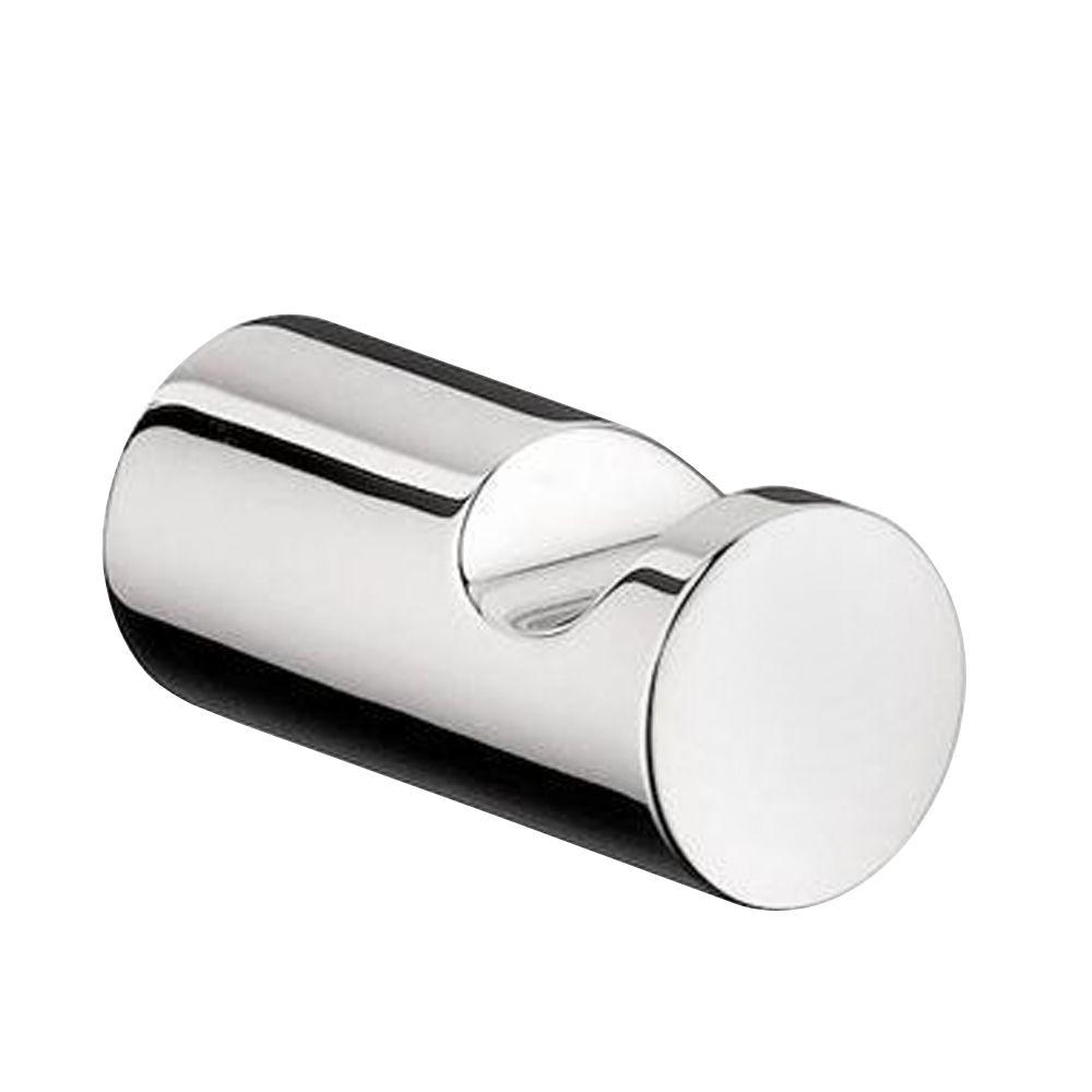 Hansgrohe E Single Robe Hook in Chrome-40511000 - The Home Depot