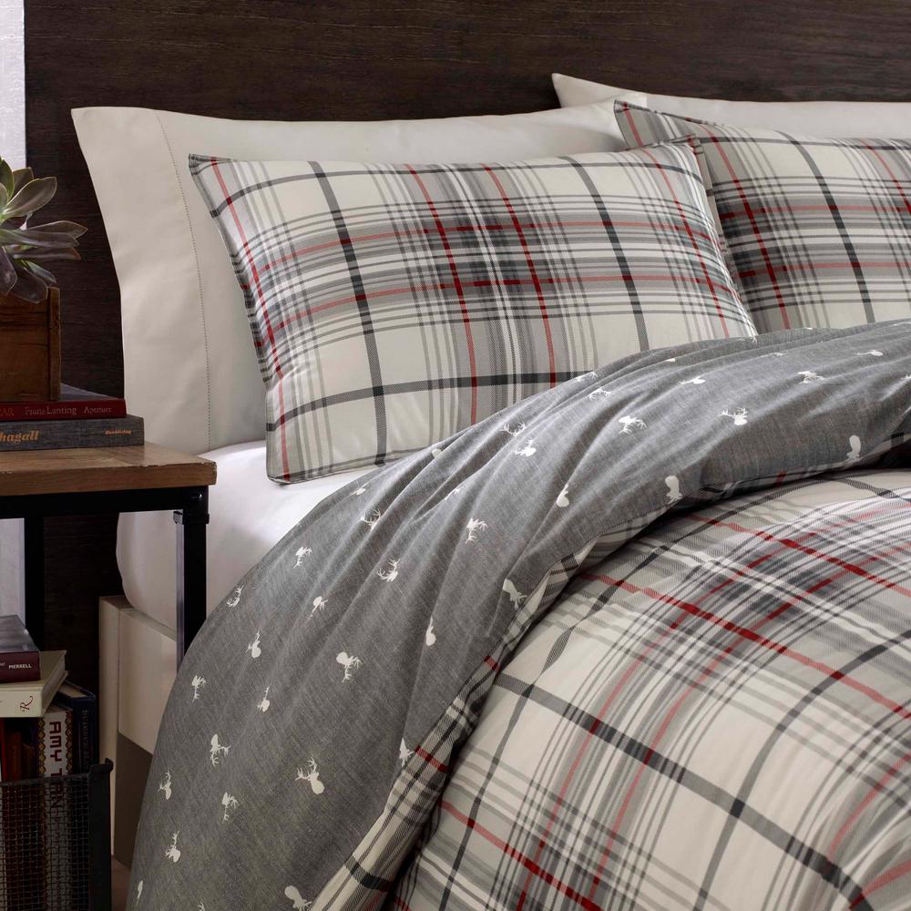 Queen, King Eddie Bauer 5-piece Comforter Set Alder Plaid