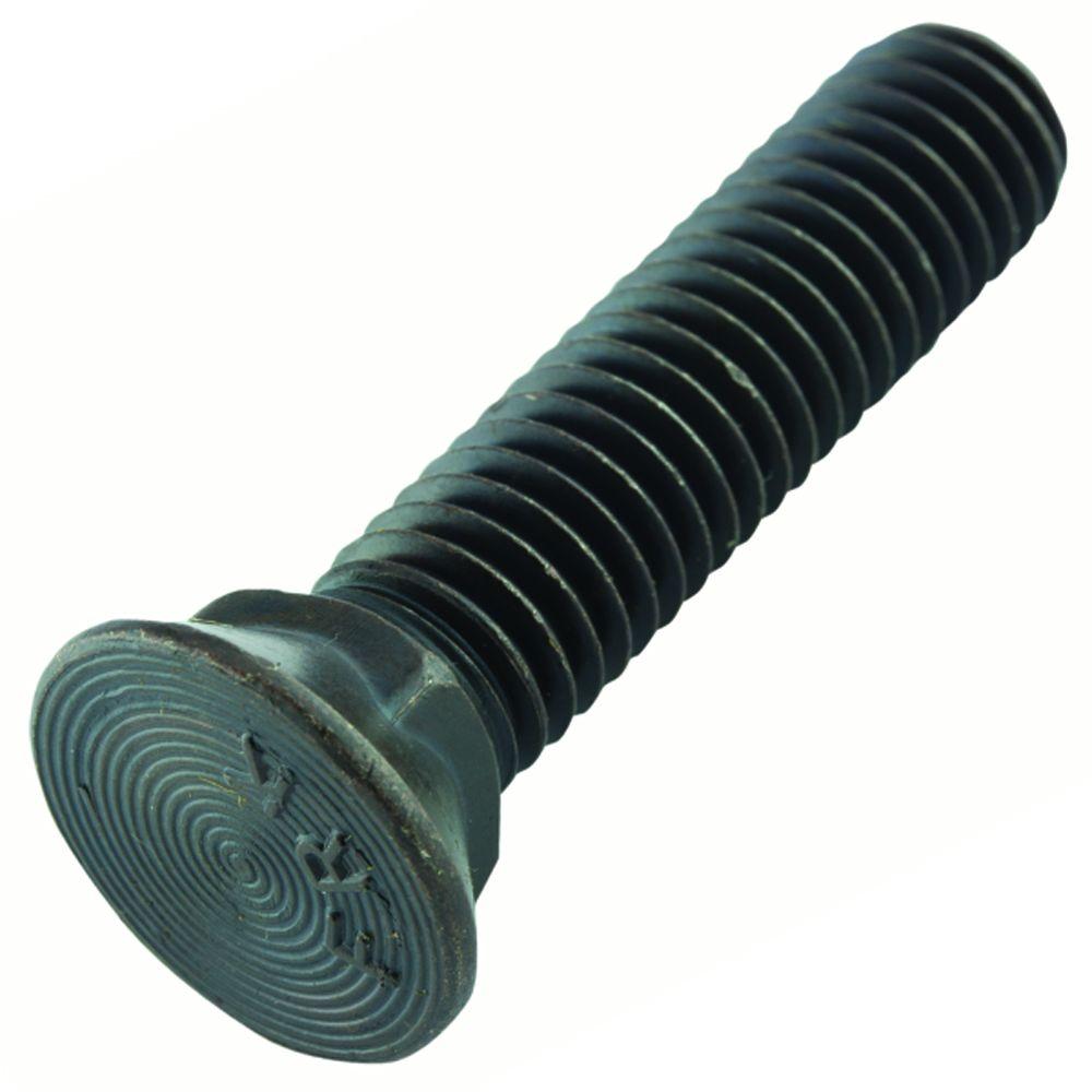 Everbilt 1/2 in. x 2 in. Plain Plow Bolt (25-Piece per Box)-86720 - The ...