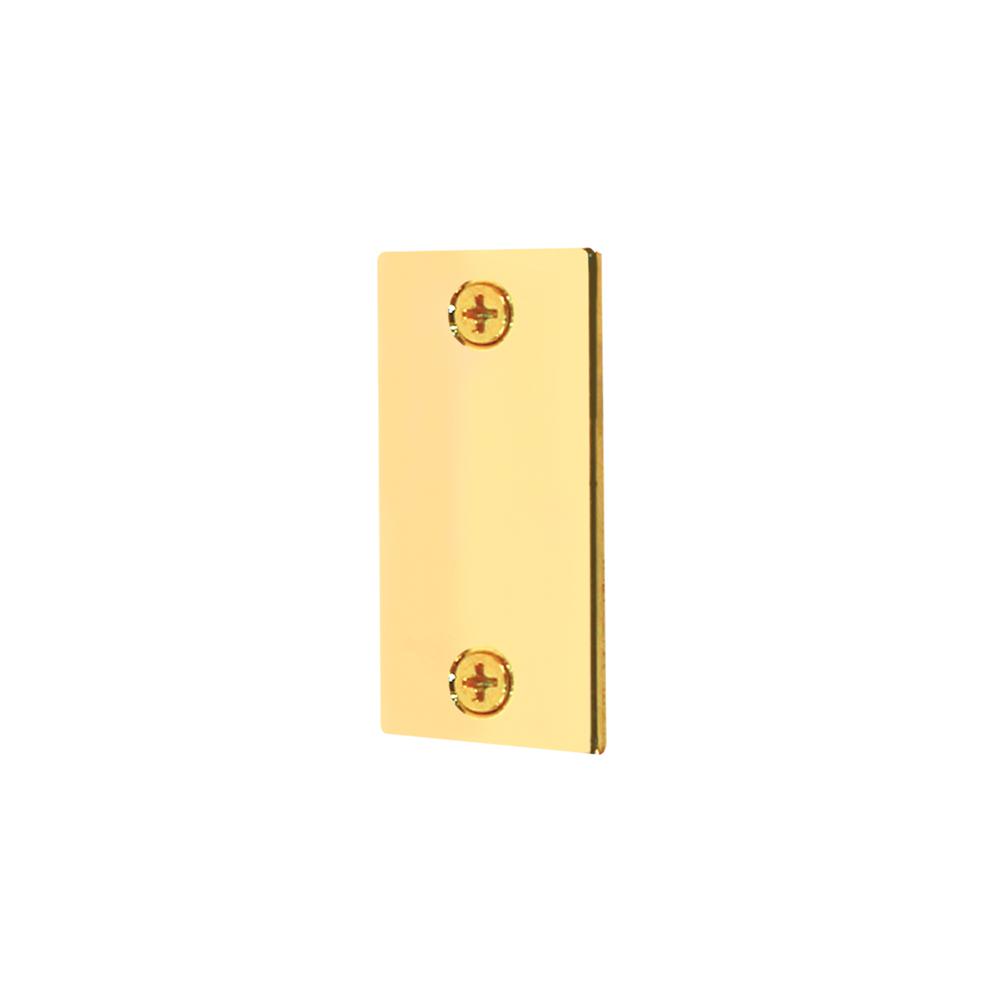 Prime Line 1 8 In X 2 4 Br Latch Bolt Hole Filler Plate So Sku 968722