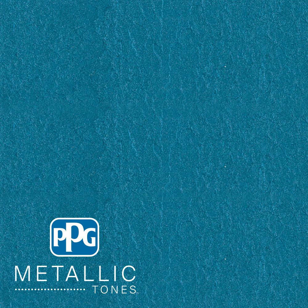 PPG METALLIC TONES 1 Gal. #MTL113 Abundant Blue Metallic Interior ...