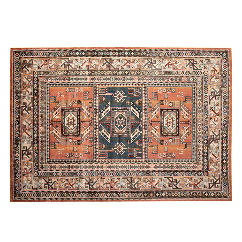 Sonoma Myan Aqua Copper Black 3 Ft 2 In X 4 Ft 6 In Area Rug 7067