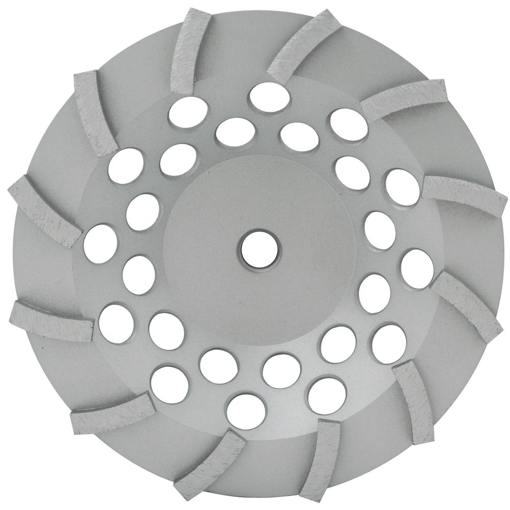 Beast 7 inch Spp Series Segmented Turbo Cup Wheel Wet/Dry 7/8 inch -5/8 inch -12... by Beast