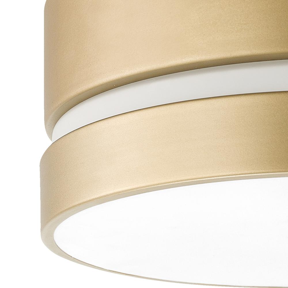 Globe Electric Aurora 2 Light Flush Mount Ceiling Soft Gold Globe Electric Aurora 2 Light Flush