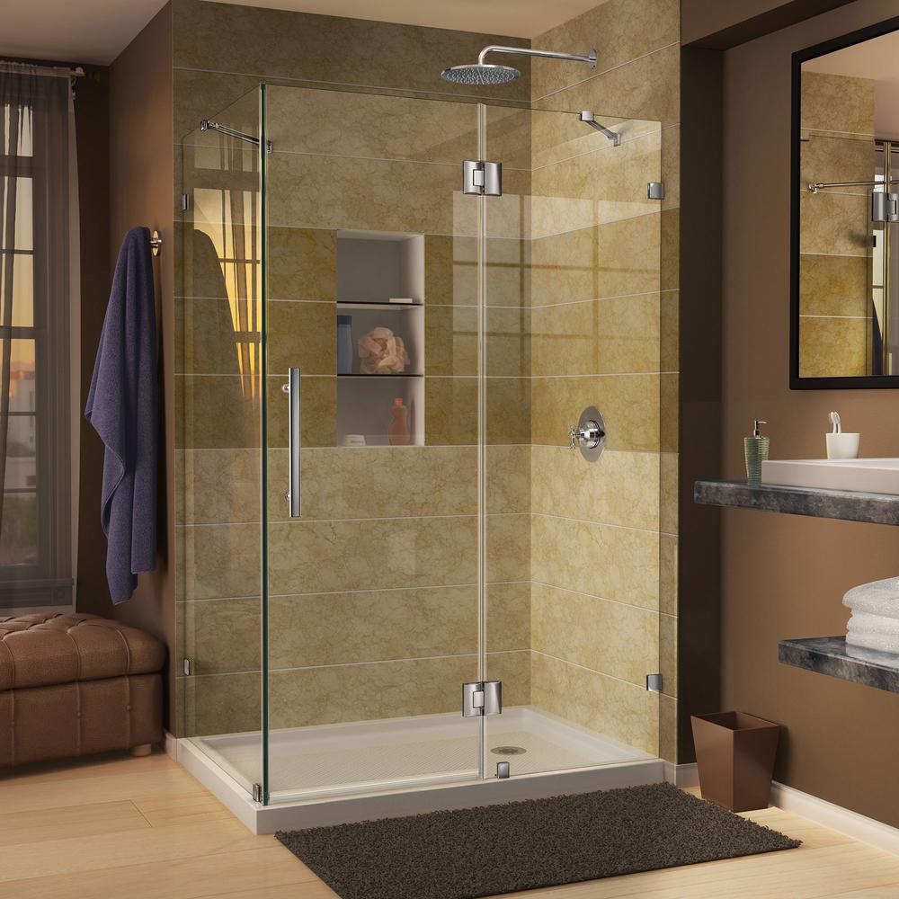 DreamLine Quatra Lux 345/16 in. x 345/16 in. x 72 in. Frameless