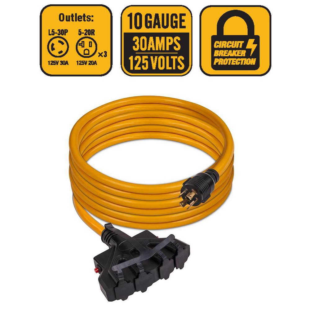 Firman 25 ft. Power Cord for GeneratorsFG1120 The Home Depot