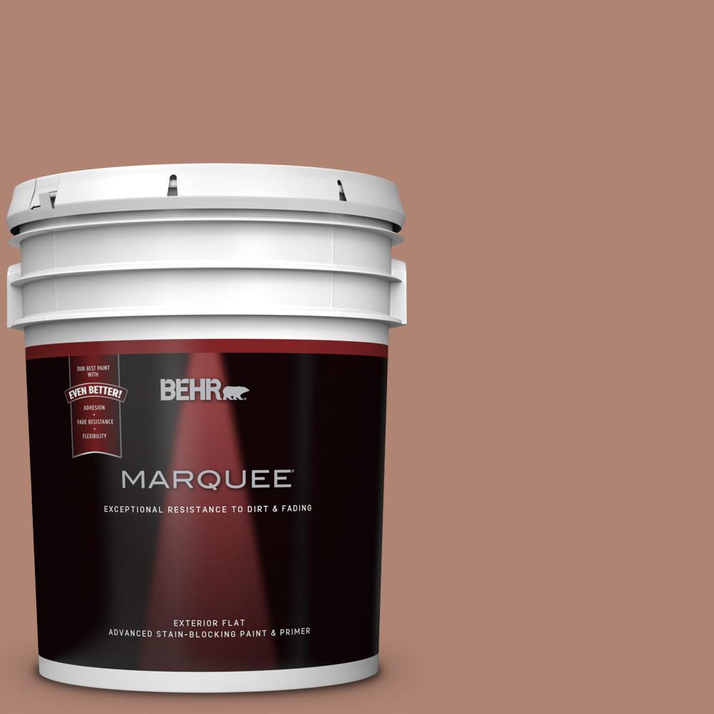 BEHR MARQUEE 5-gal. #220F-5 Light Mocha Flat Exterior Paint-445305 ...