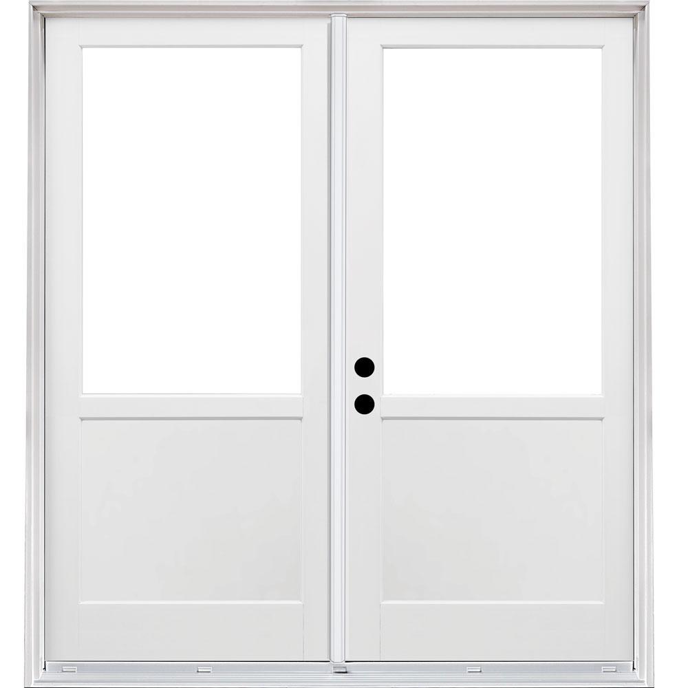 Fiberglass French Patio Door Doors Exterior The Home Depot - Double Inswing French Patio Doors Fiberglass French Patio Door Doors Exterior The Home Depot - Double Inswing French Patio Doors