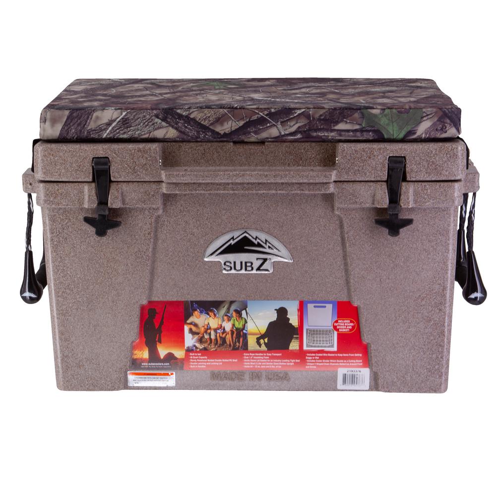 ice chest with cushion