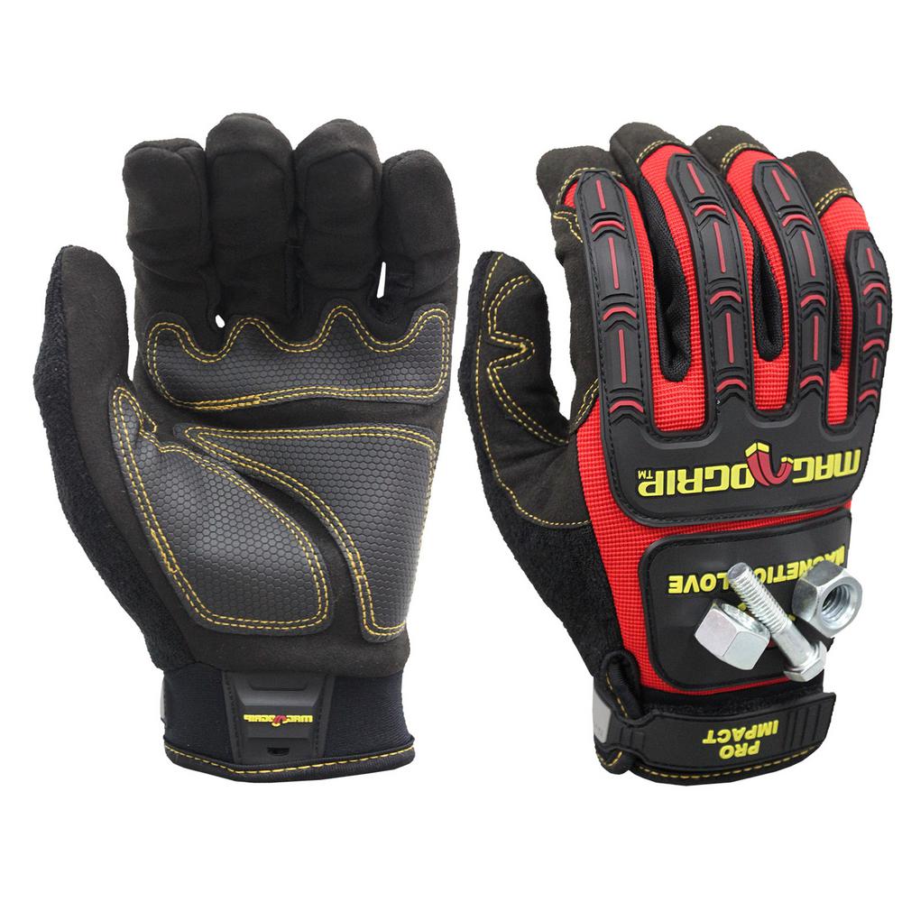 MagnoGrip Pro Impact Medium Utility Gloves with Touchscreen