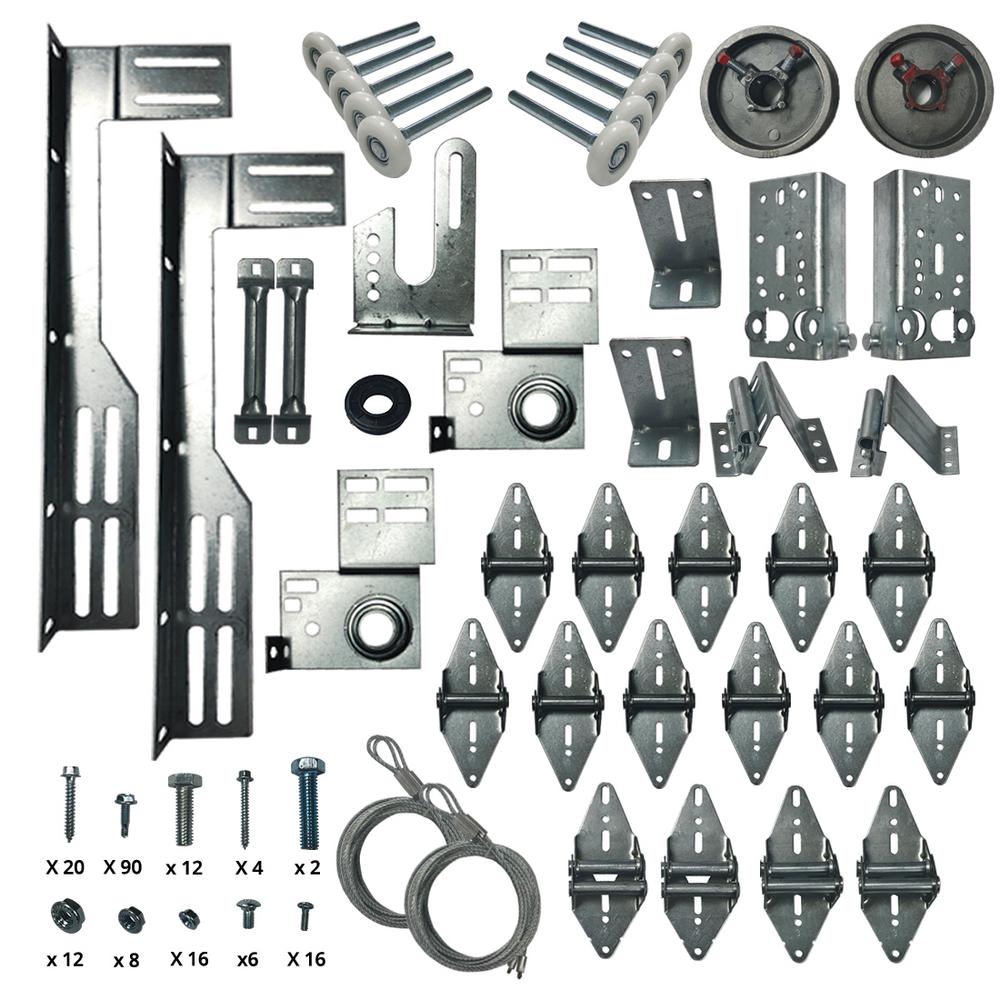 Dura Lift Garage Door Hardware Installation Kit For 16 Ft X 7 Ft