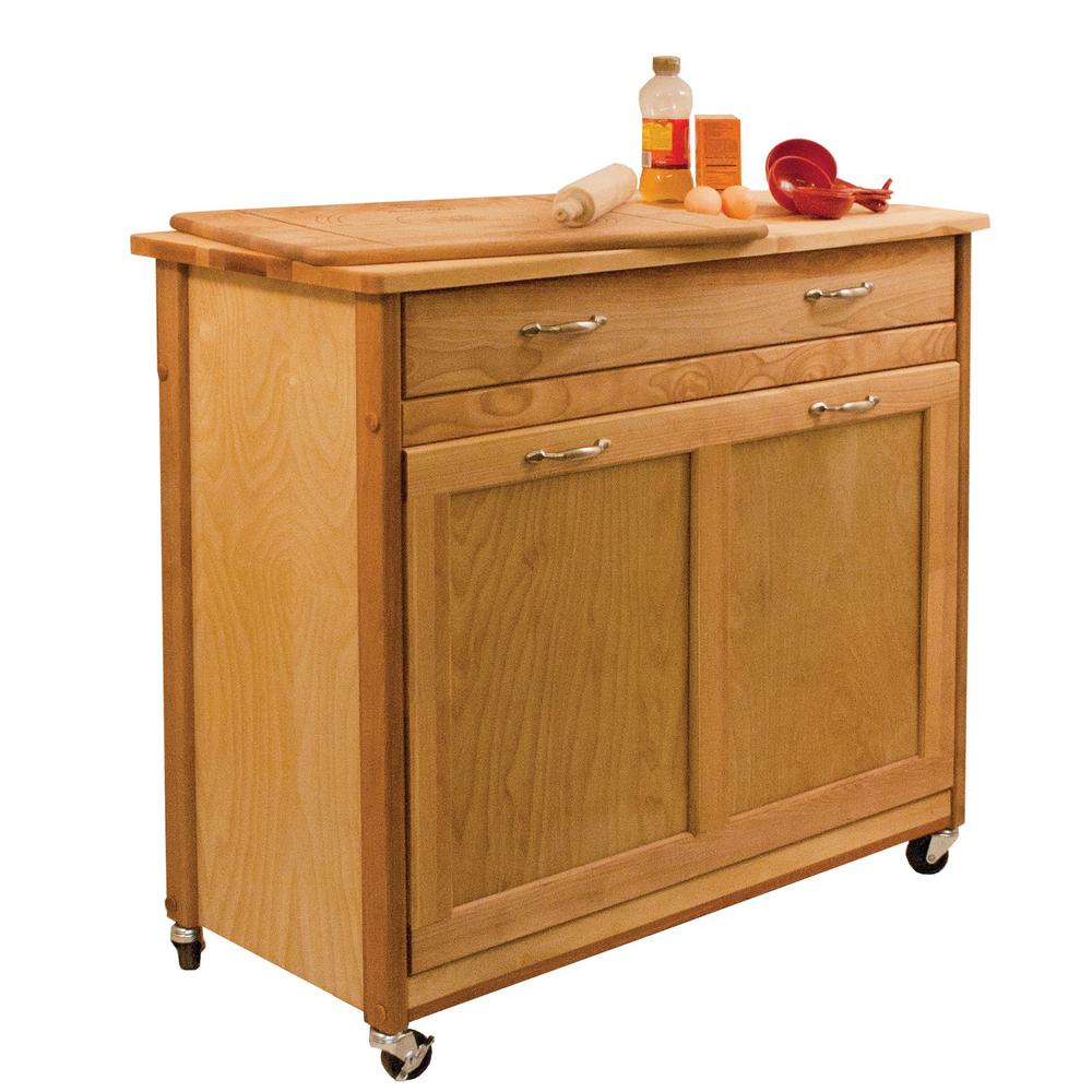Catskill Craftsmen Natural Birch Recycling Trash Kitchen Catskill Craftsmen Natural Birch Recycling Trash Kitchen