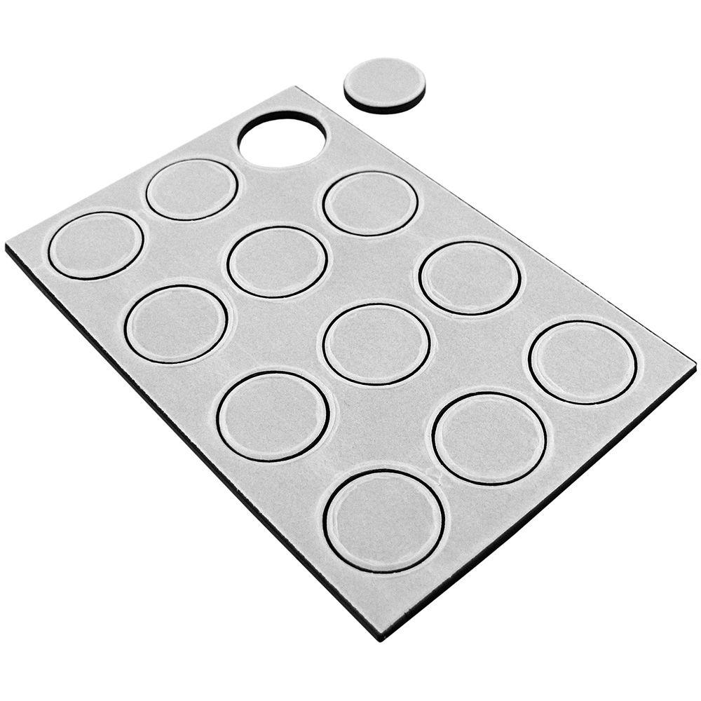 MASTER 1/2 in. Dia Flexible Disc with Adhesive (12