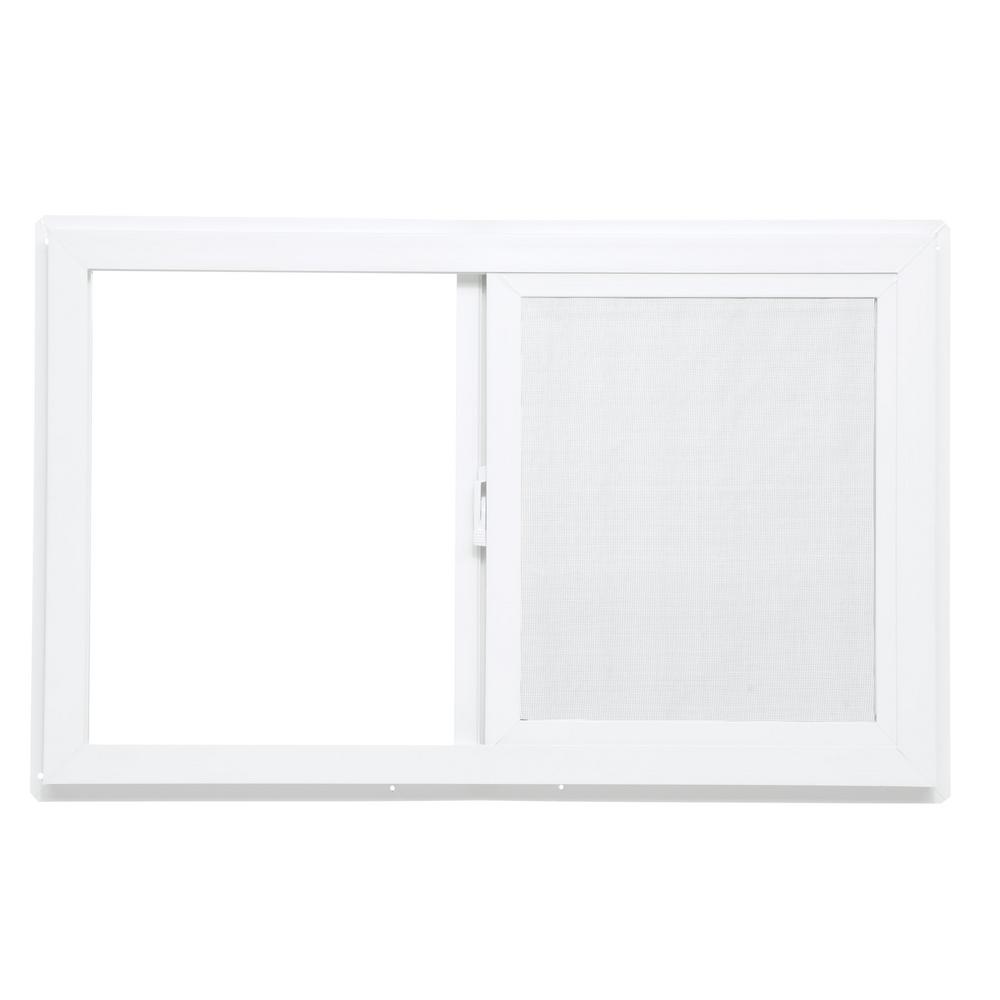 Tafco Windows 31 75 In X 19 Left Hand Single Sliding Vinyl Window With Dual Pane Insulated Glass White Pbs3220 I The Home Depot - 32 X 19 Basement Window Tafco Windows 31 75 In X 19 Left Hand Single Sliding Vinyl Window With Dual Pane Insulated Glass White Pbs3220 I The Home Depot - 32 X 19 Basement Window