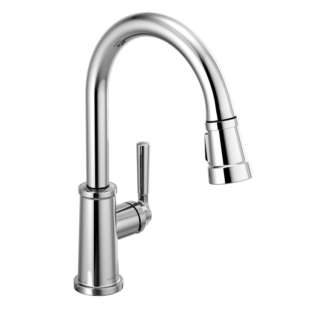 Peerless Apex Integrated Single Handle Pull Down Sprayer Kitchen