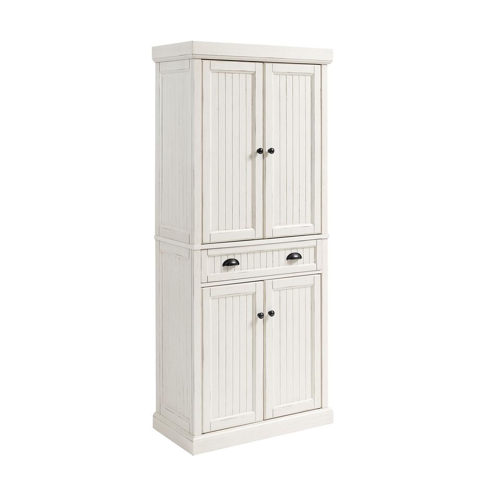 Seaside White Kitchen Pantry Cf3103 Wh The Home Depot