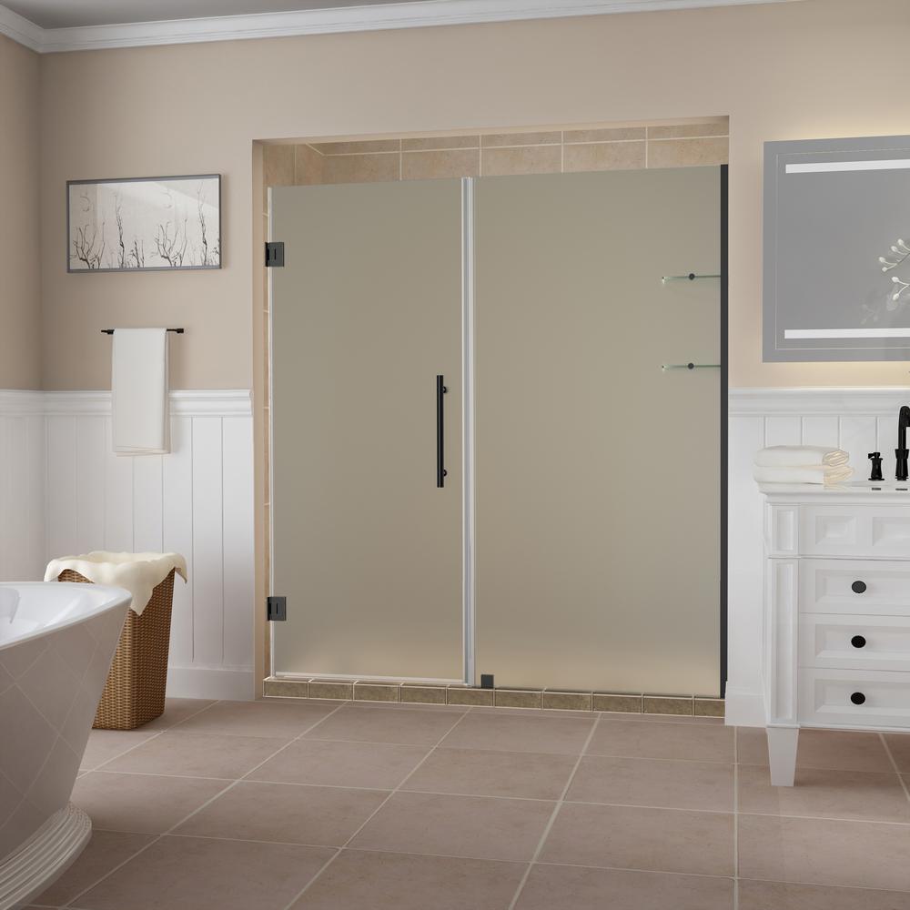 Aston Belmore Gs 59 25 To 60 25 X 72 Frameless Hinged Shower Door With