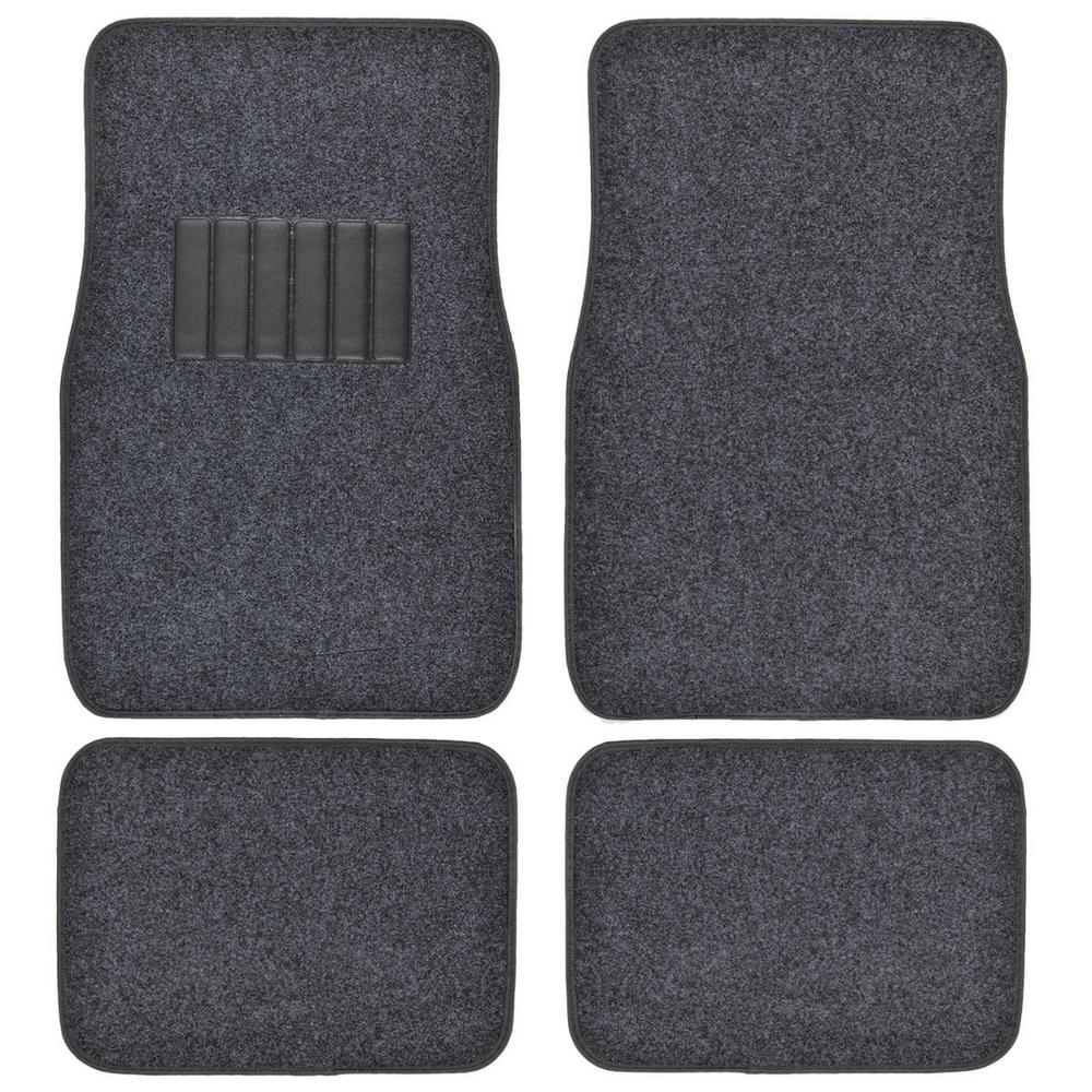 John Deere Heavy Duty Vinyl 31 In X 18 Floor Mat 001326r01 Clic Mt 100 Dark Gray Carpet With Rubberized Backing 4 Piece Car Floor Mats