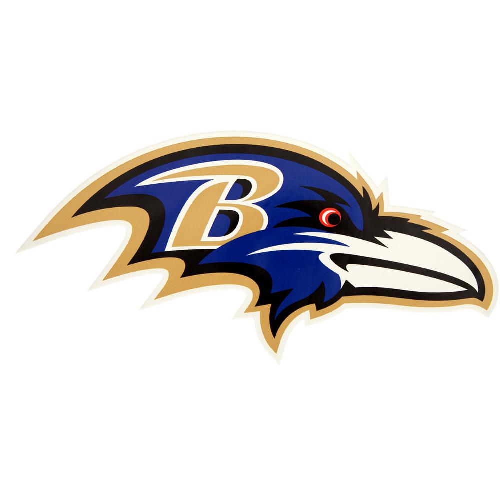 Baltimore Ravens Outdoor Logo Graphic 