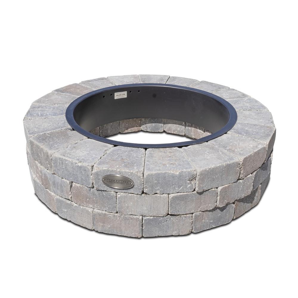 Bluestone Fire Pit Kits Hardscapes The Home Depot