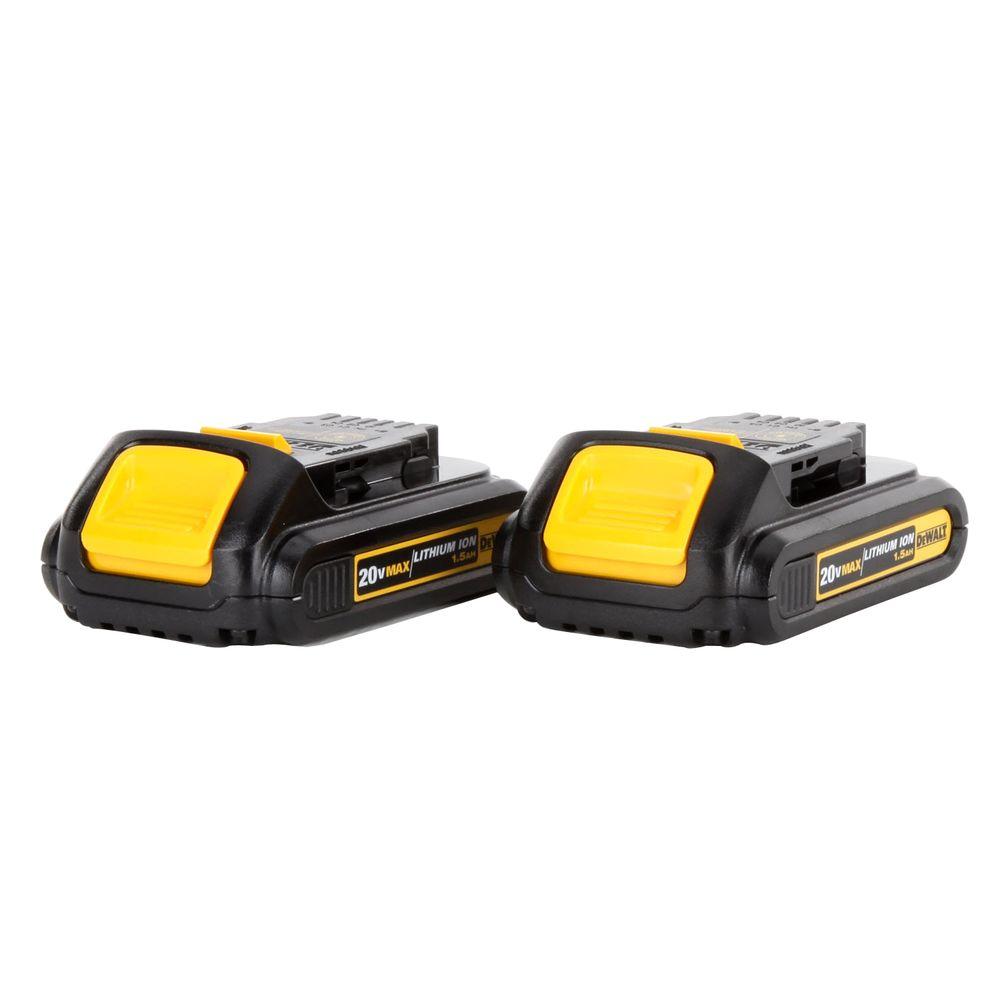 UPC 885911242011 product image for DEWALT Cordless Power Tool Batteries 20-Volt 1.5 Ah Max Lithium-Ion Compact Batt | upcitemdb.com