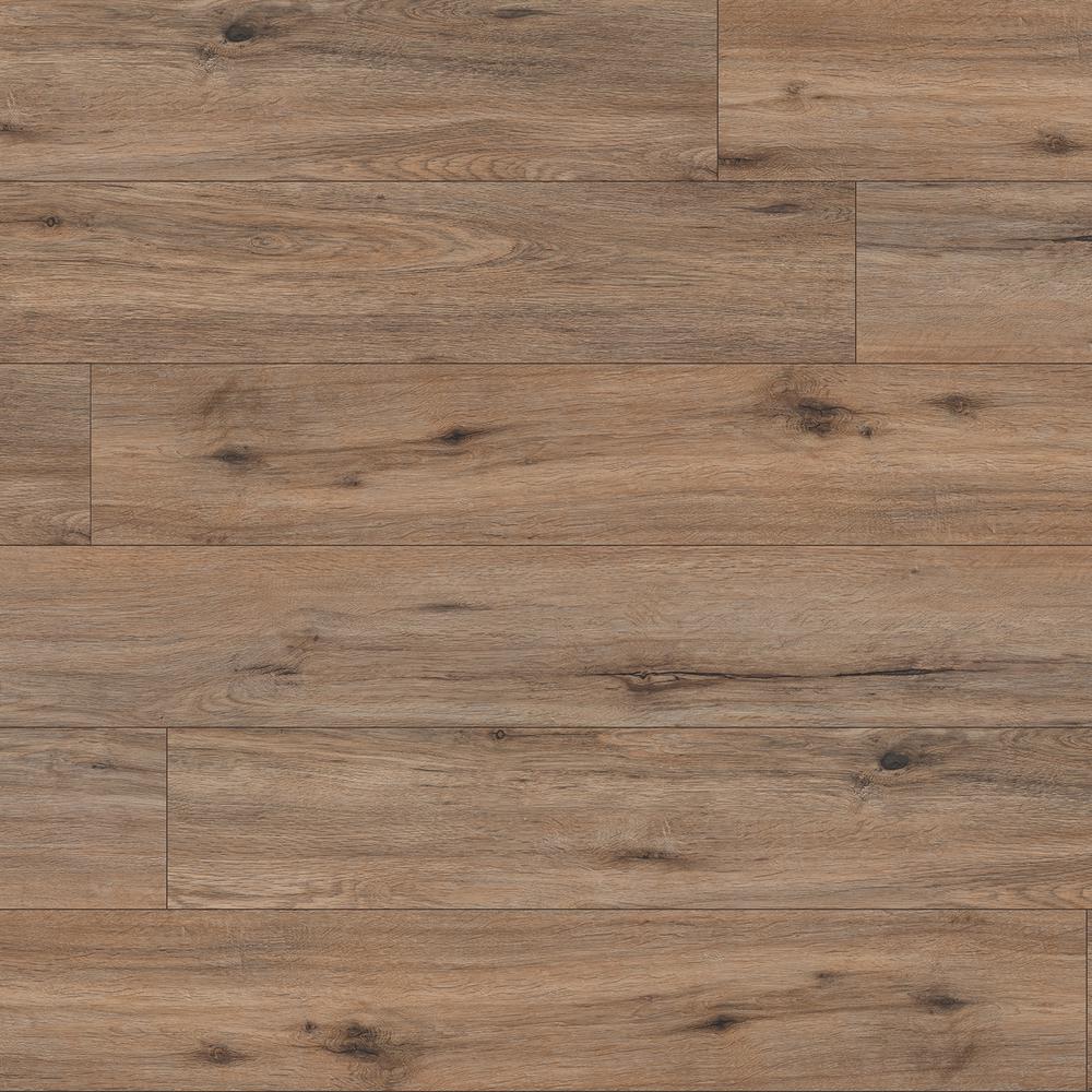 A&A Surfaces Forrest Brown 12 MIL x 9 in. W x 60 in. L Waterproof Click Lock Luxury Vinyl Plank Flooring (1166.88 sq. ft./pallet)