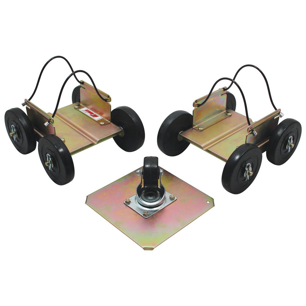 Extreme Max Power Wheels Driveable Snowmobile Dollies Standard5800.0200 The Home Depot