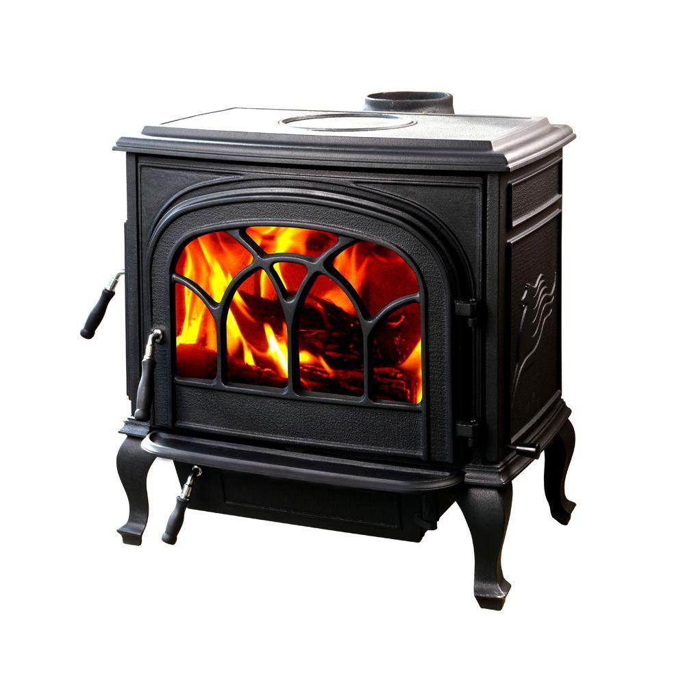 Hi Flame 2100 Sq Ft Stallion Large Wood Burning Stove Hf 737upbl