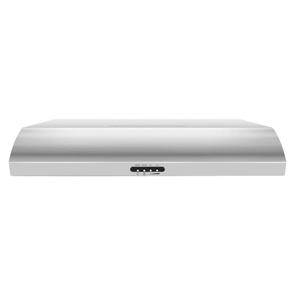 Whirlpool 30 in. NonVented Range Hood in Stainless SteelUXT4030ADS
