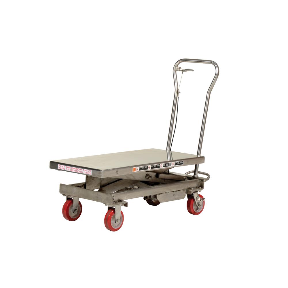 SNAPLOC 2,000 lb. Capacity AllTerrain Lumber and Pipe Cart