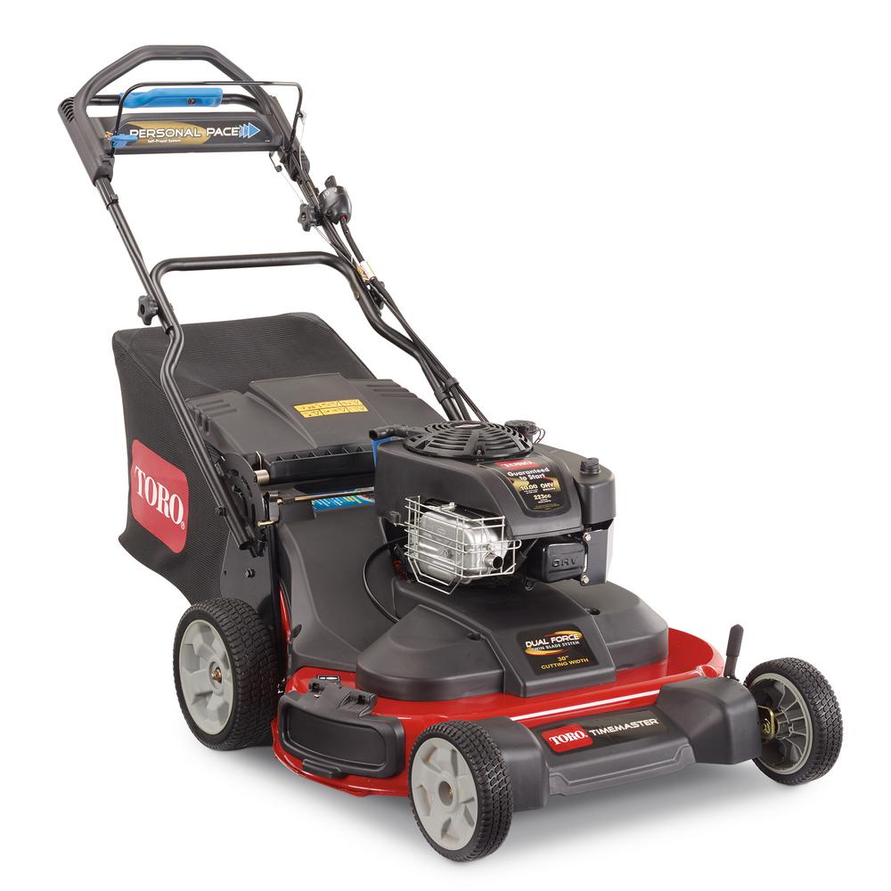 30 in. Briggs and Stratton Walk-Behind Gas Self-Propelled Mower