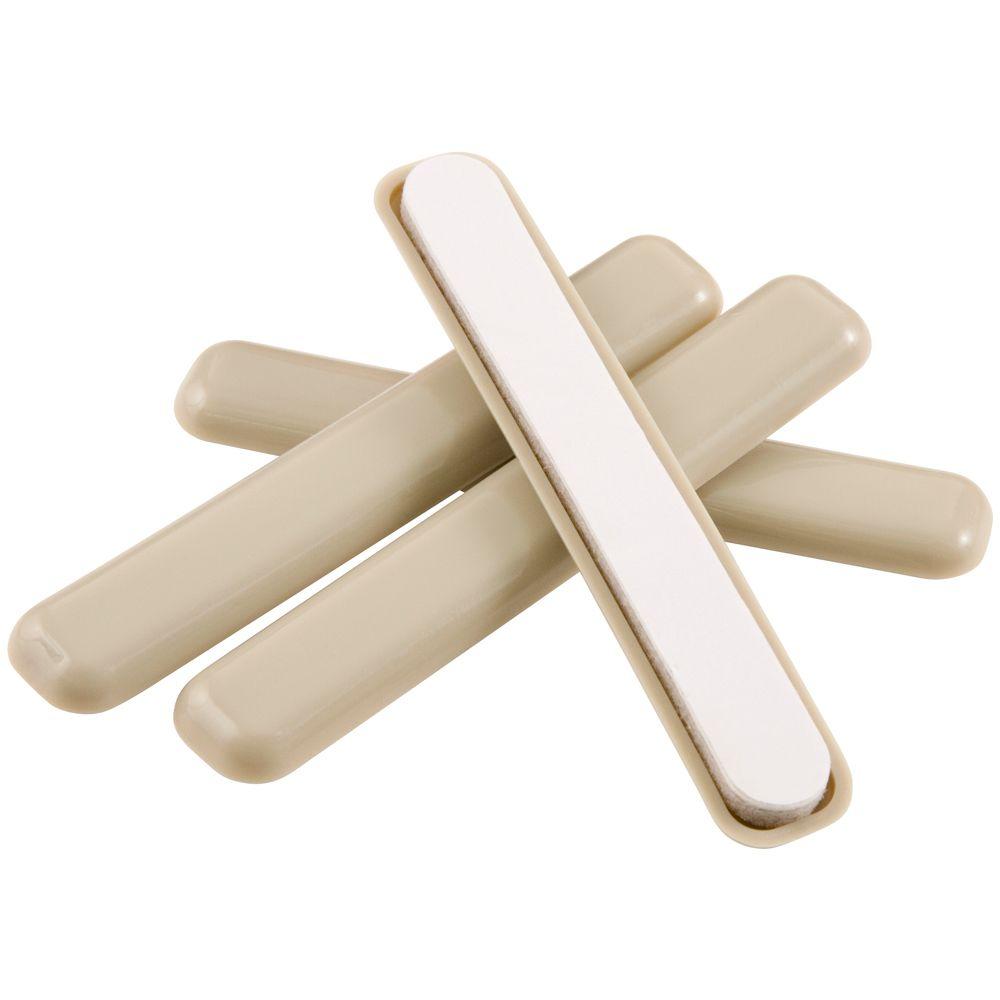 Everbilt 1 2 In X 4 Adhesive Slider Bars Pack Everbilt 1 2 In X 4 Adhesive Slider Bars Pack