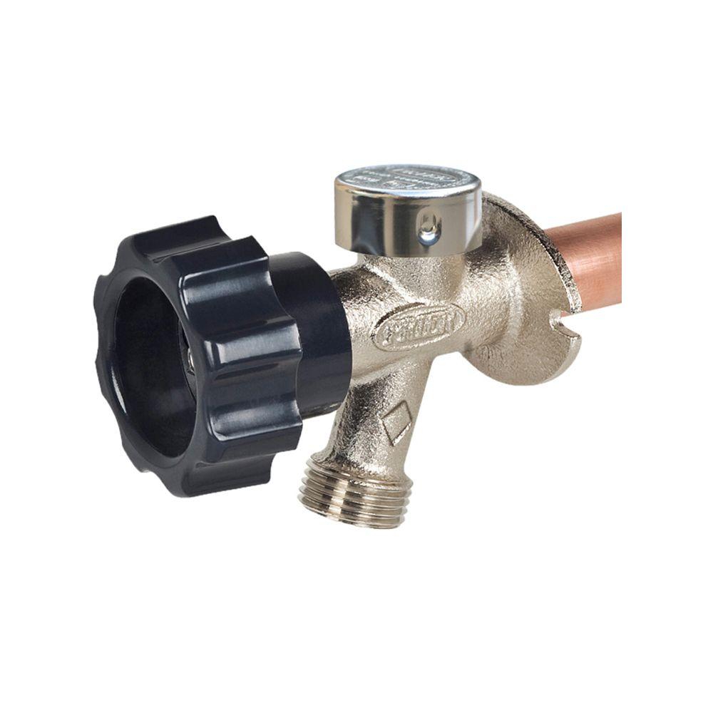 Prier Products 3 4 In X 4 In Brass Mpt X Fip Half Turn Frost