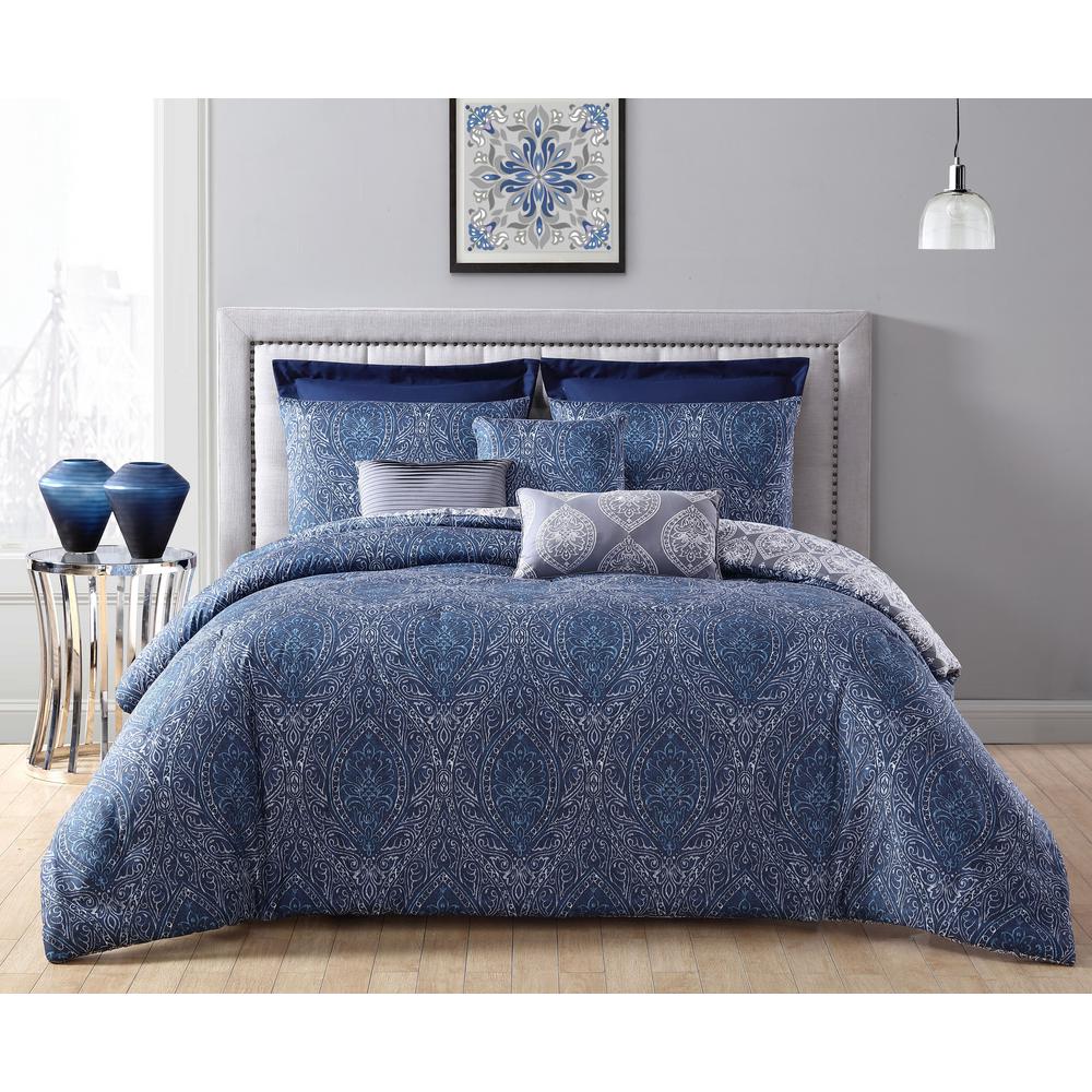 Navy Blue Comforter Set Comfort