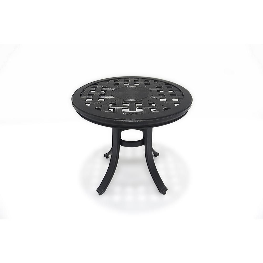 Cast Aluminum - Outdoor Side Tables - Patio Tables - The Home Depot