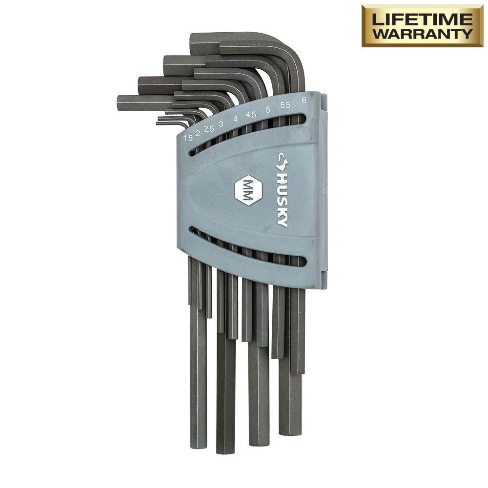 Husky Metric Long Arm Hex Key Set (13Piece)HLAHKM13PC The Home Depot
