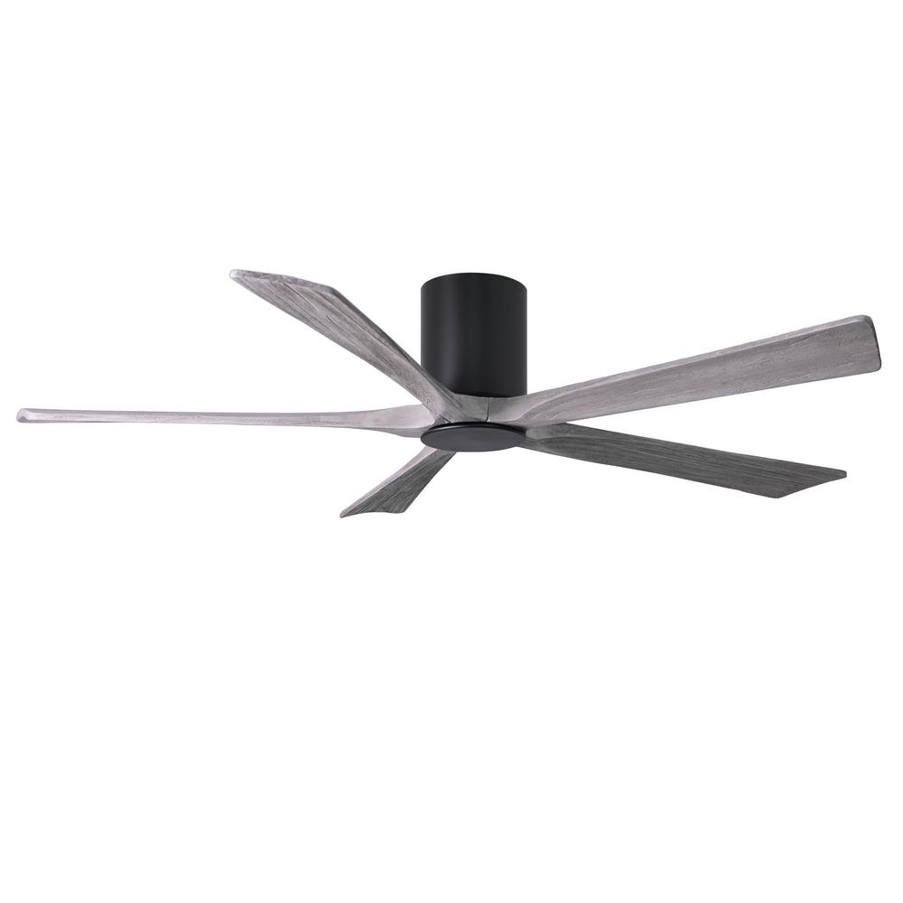 Atlas Irene 60 In Indoor Outdoor Matte Black Ceiling Fan With Remote Control And Wall Control