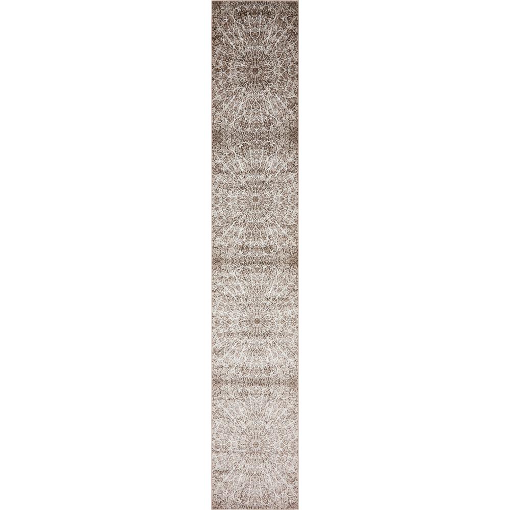 Unique Loom Sofia Brown 3 X 19 8 Runner Rug 3141530 The Home Depot Unique Loom Sofia Brown 3 X 19 8 Runner Rug