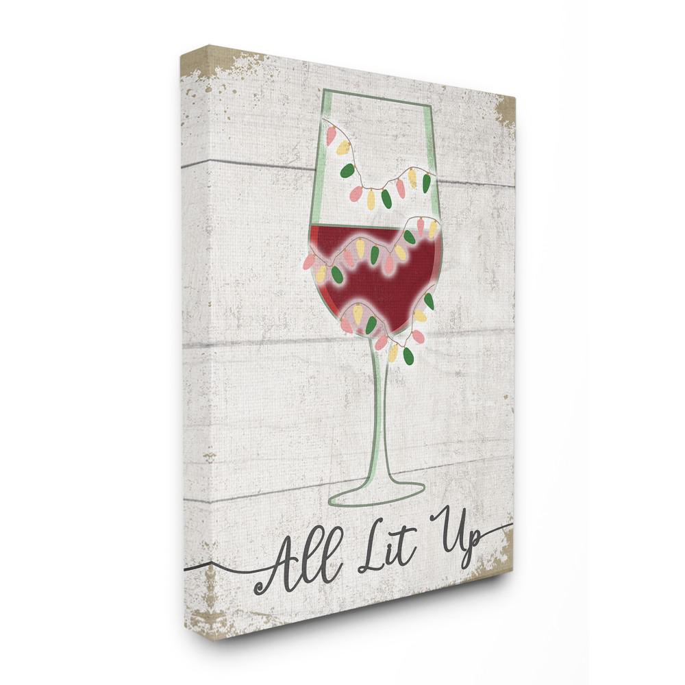 Stupell Industries 24 In X 30 In Holiday Tipsy Christmas All