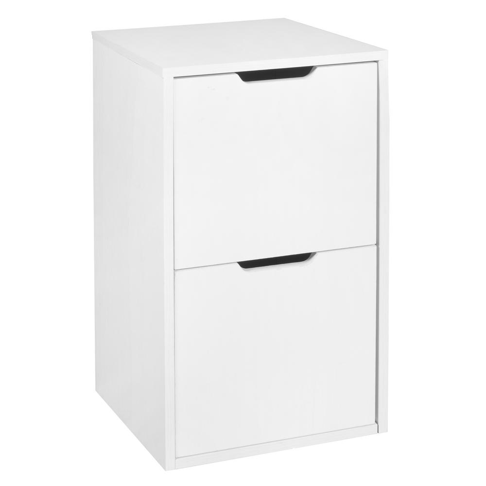 Modern White 19 File Cabinets Home Office Furniture The Home Depot